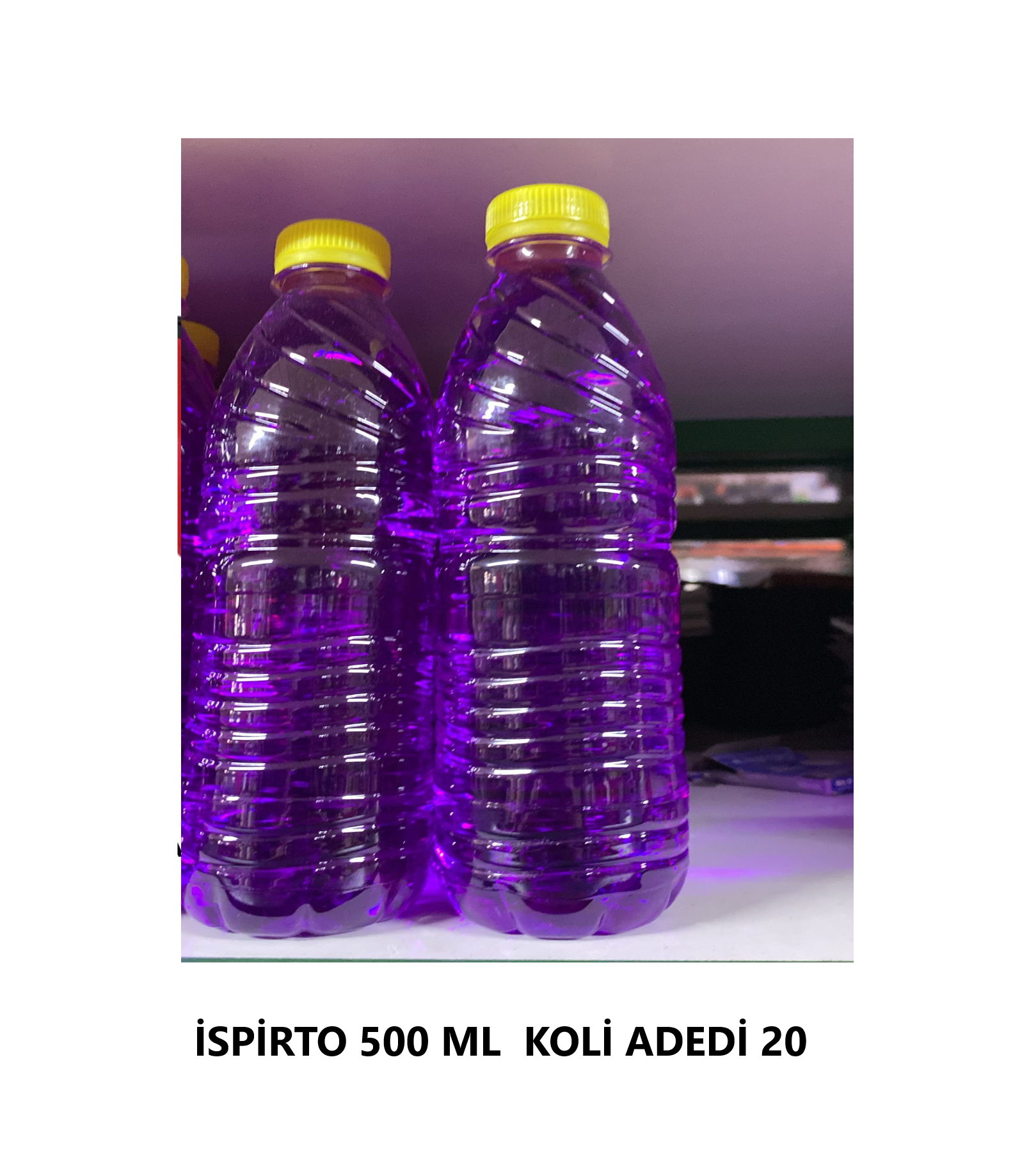 İSPİRTO 500 ML KOLİ 20 ADET