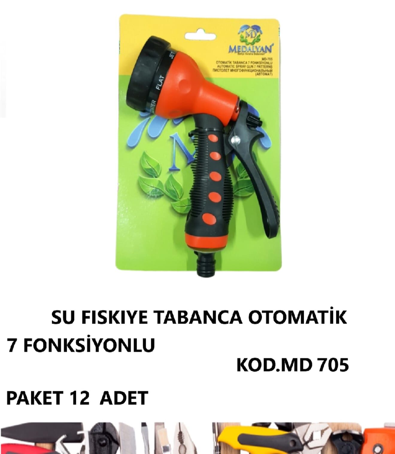 SU FISKIYE TABANCA OTOMATİK 7 FONKSİYON 1/2 MD705