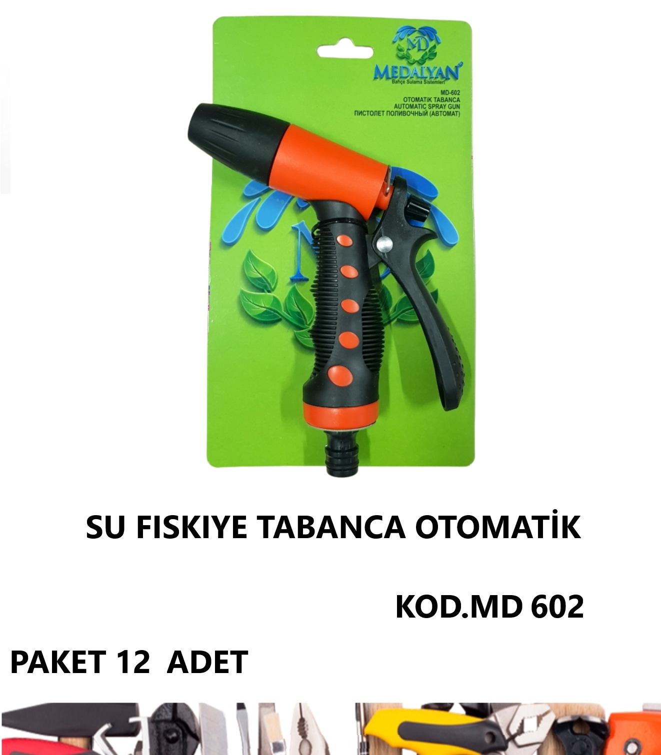 SU FISKIYE TABANCA OTOMATİK MD602