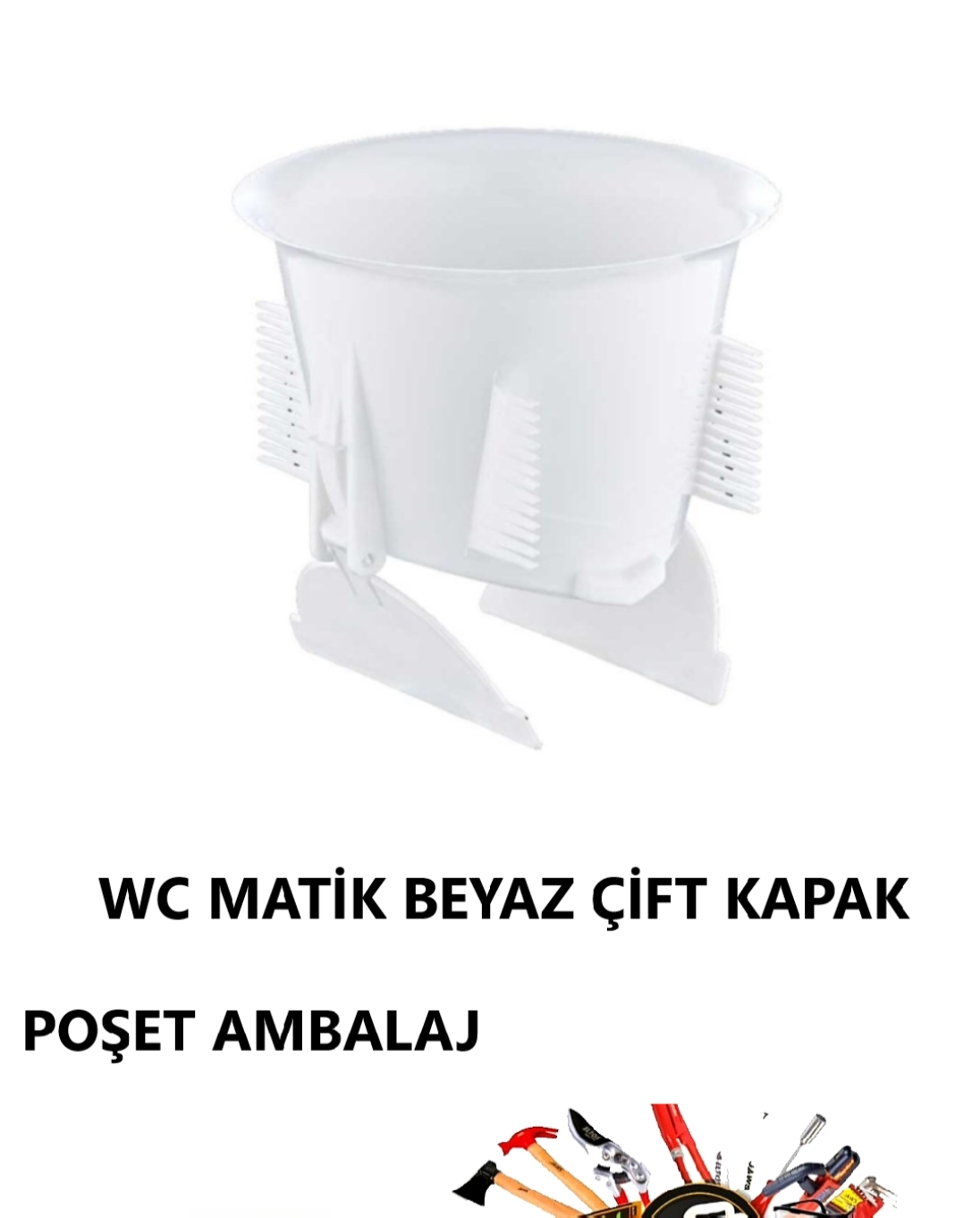 WC MATİK ÇİFT KAPAK LÜX POŞETLİ