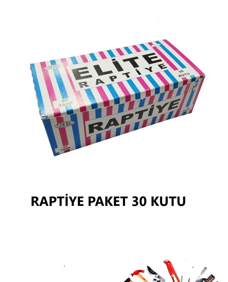 RAPTİYE PAKET 30 KUTU