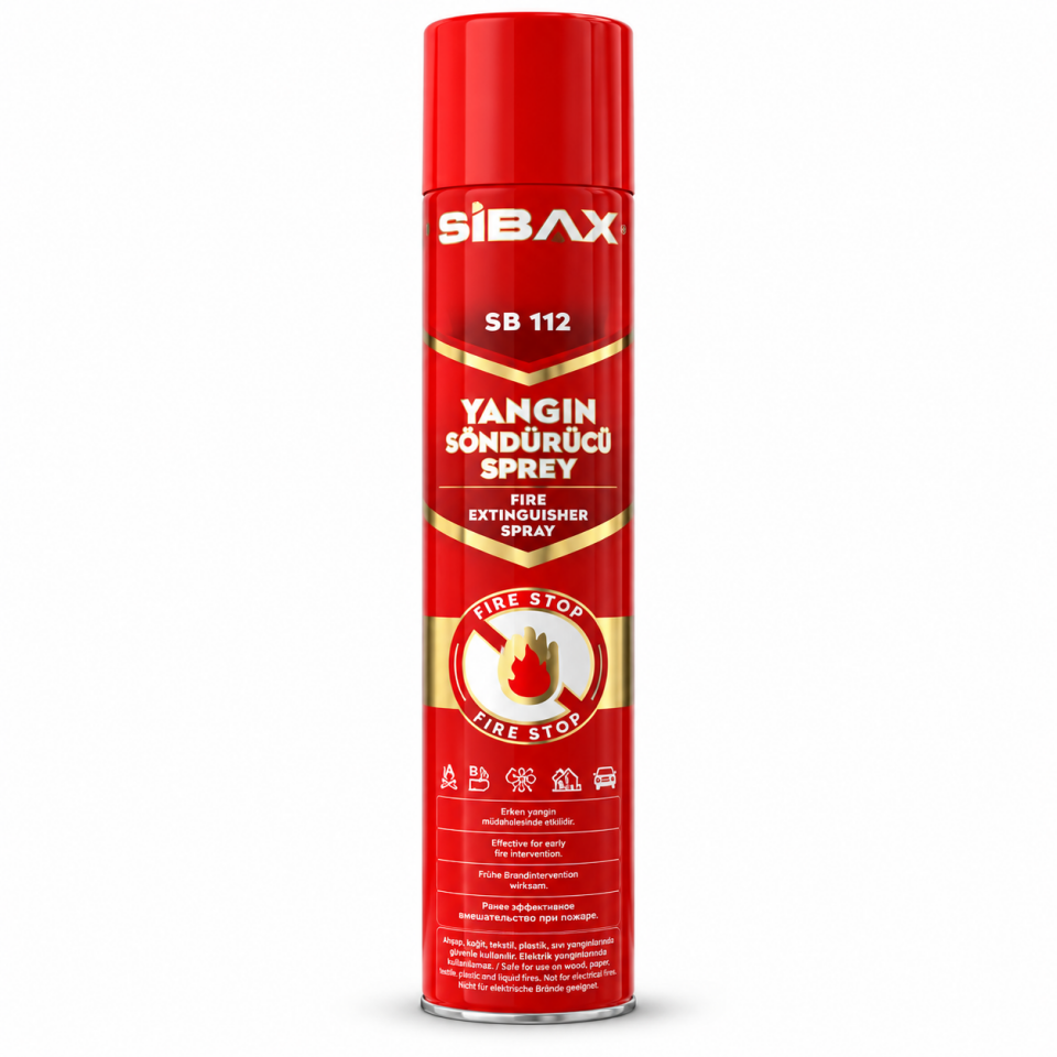 Sibax SB112 Yangın Söndürücü Sprey 600 ml