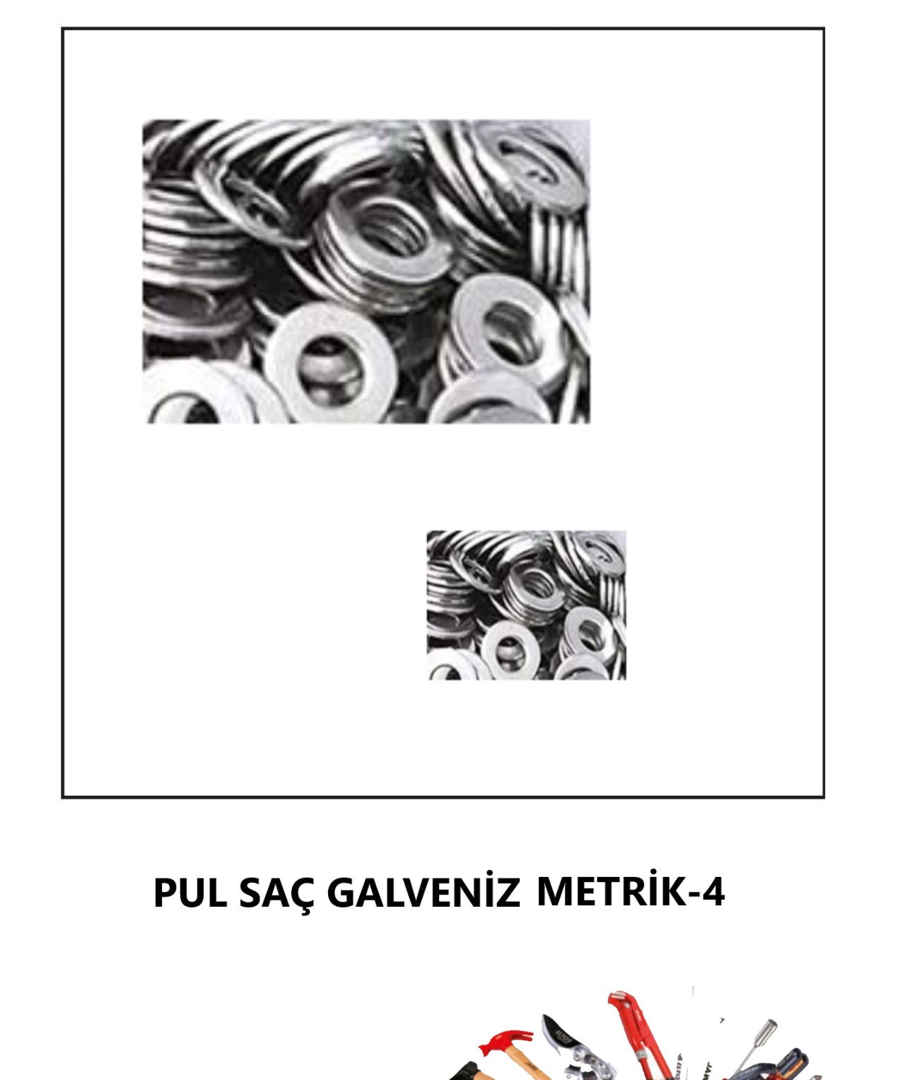 PUL SAÇ GALVENİZ METRİK-4 KG