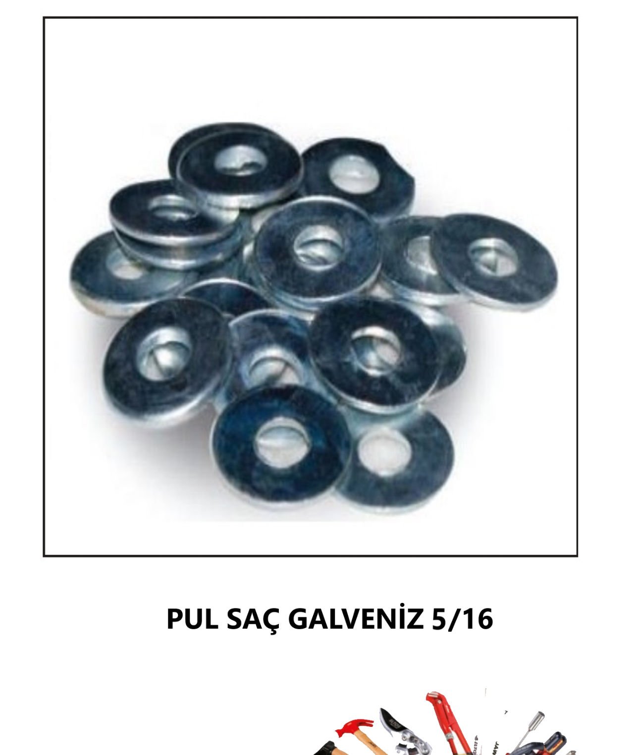 PUL SAÇ GALVENİZ 5/16 KG
