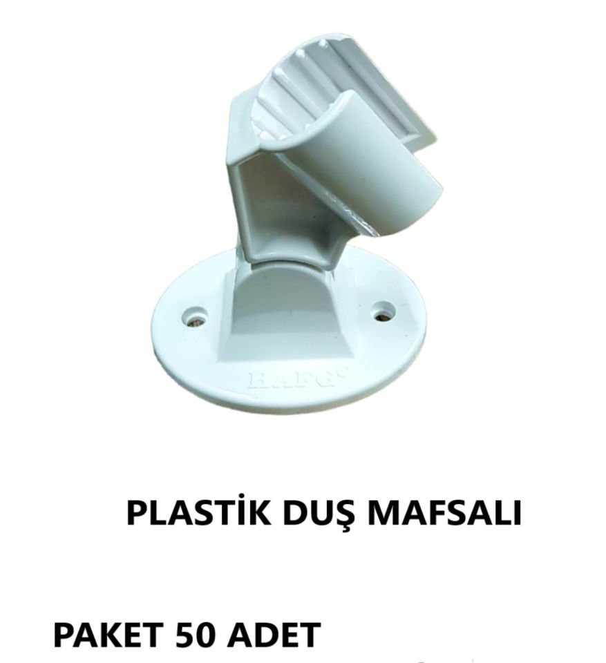 DUŞ BAŞLIĞI TUTUCU BEYAZ PLASTİK
