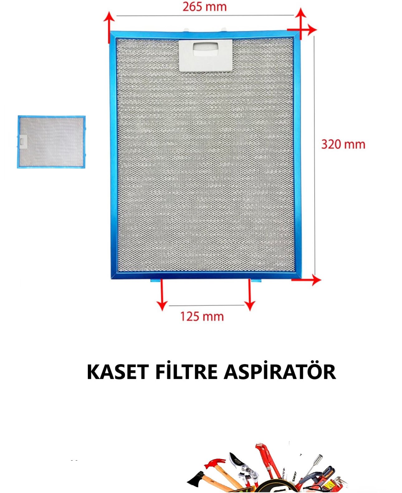 DABLUNBAZ ALM KASET FİLTRE ÖLÇÜ 26.5X32.0 MM