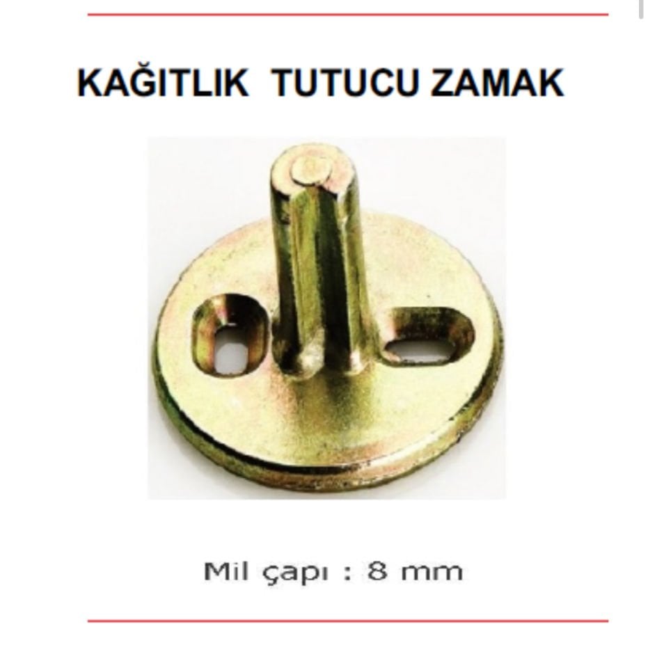KAĞITLIK TUTUCU ZAMAK KALFAM