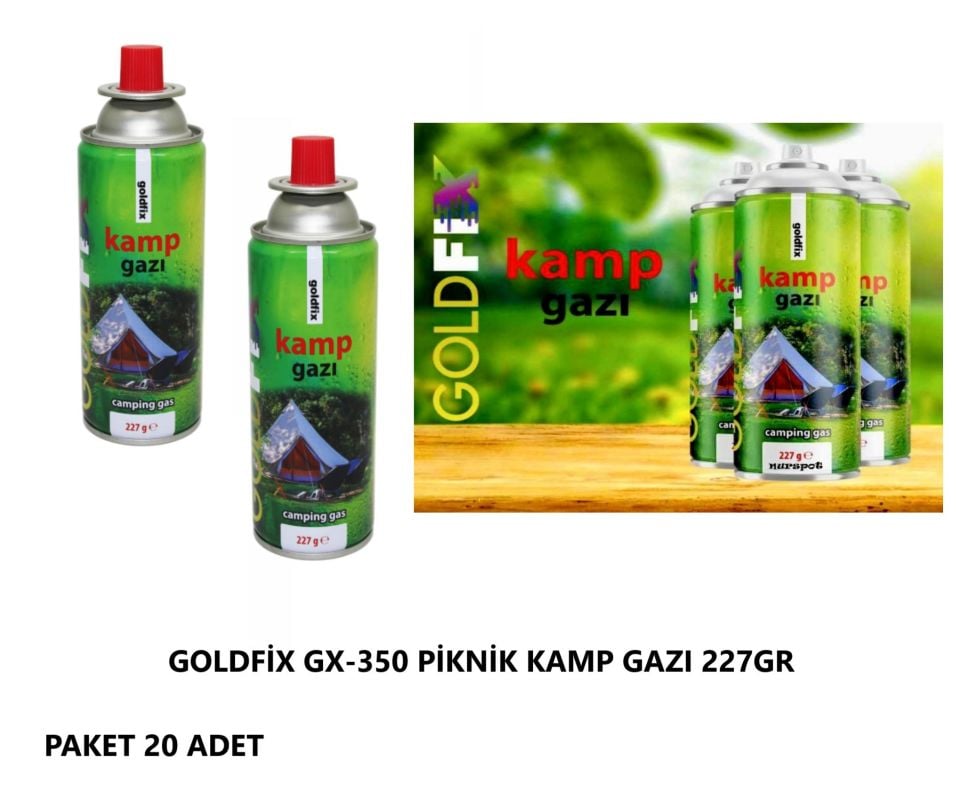 KAMP PİKNİK GAZI GX-350 227 GR GOLDFİX