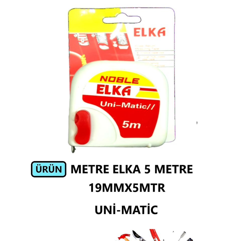 METRE ELKA UNI-MATİK 19MMX5 METRE