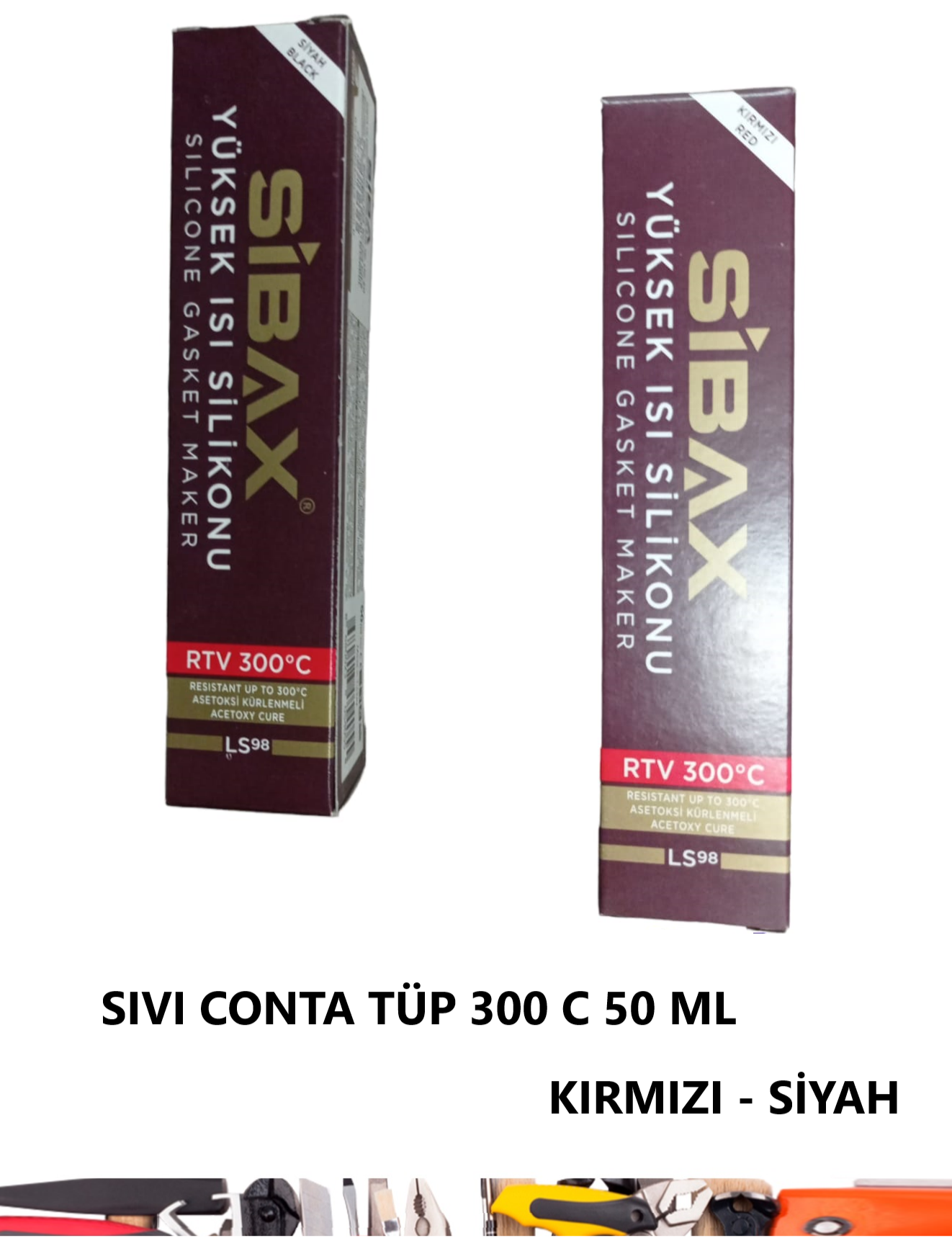 SIVI CONTA TÜP 50 ML KIRMIZI SİBAX