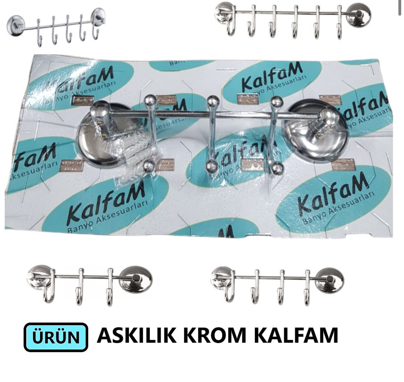 ASKILIK KROM 3 LÜ KALFAM