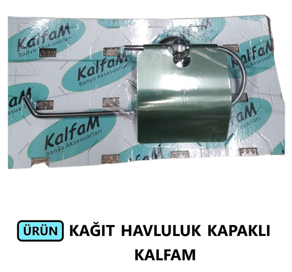 KAĞIT HAVLULUK KAPAKLI KROM KALFAM