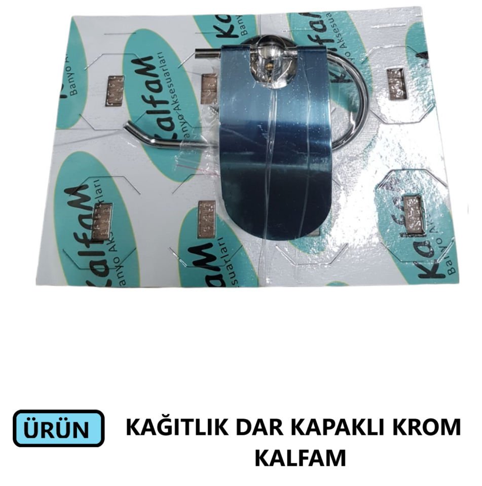 KAĞITLIK DAR KAPAKLI KROM KALFAM