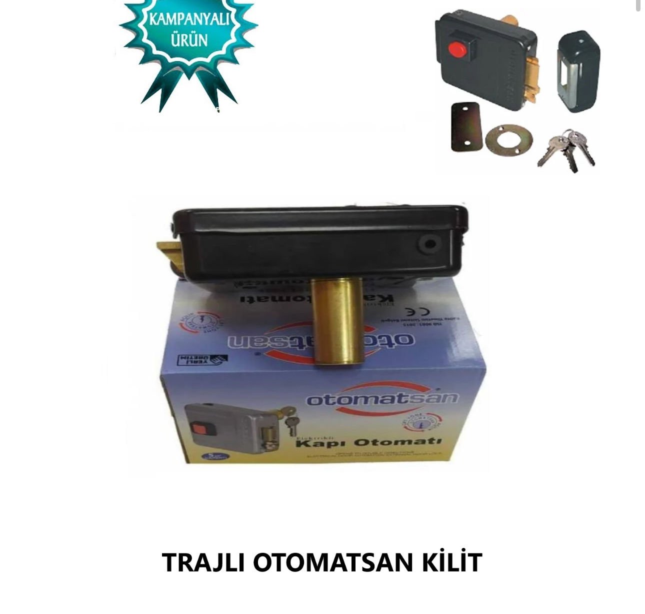 OTOMATSAN TRAJLI KİLİT SİYAH