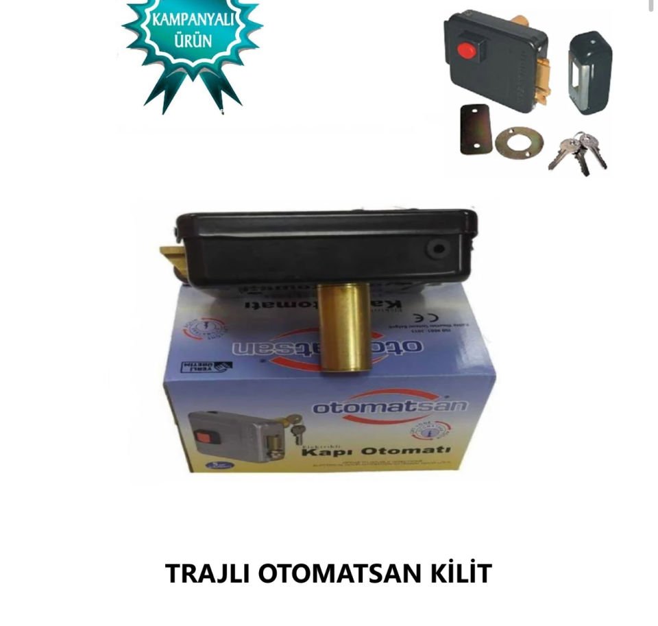 OTOMATSAN TRAJLI KİLİT SİYAH