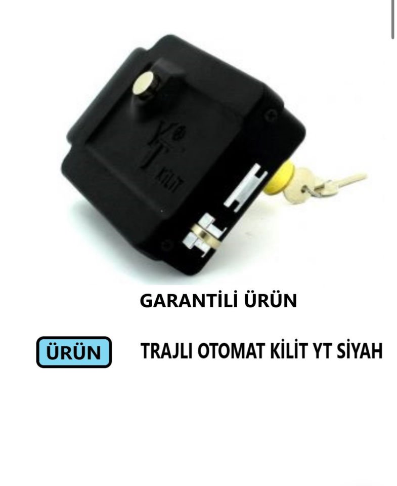 OTOMAT YT TRAJLI KİLİT SİYAH