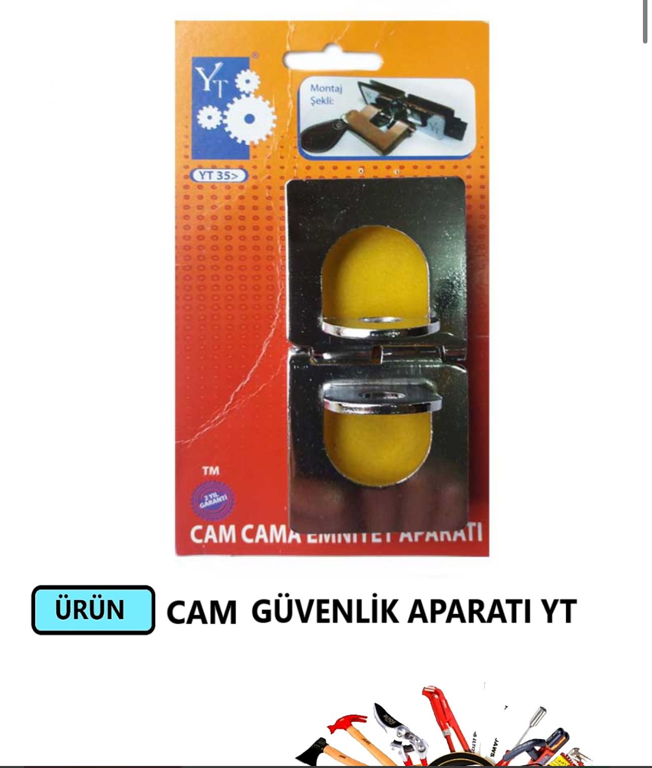 CAM GÜVENLİK APARATI YT
