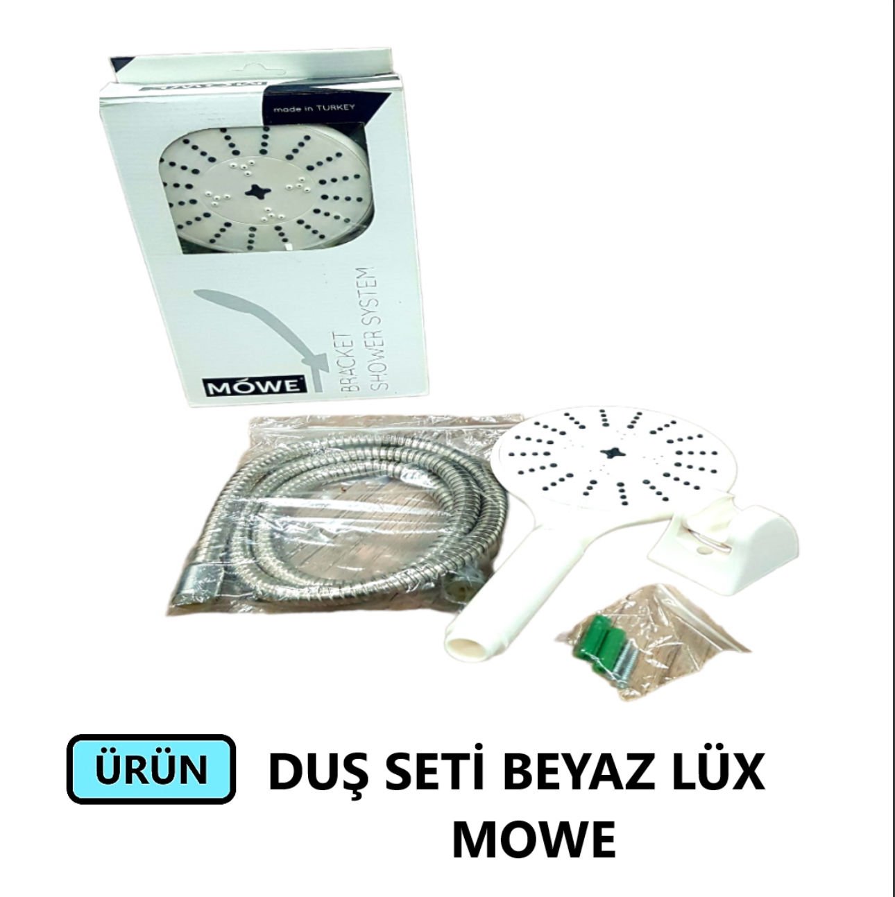DUŞ SETİ MOWE BEYAZ LÜX