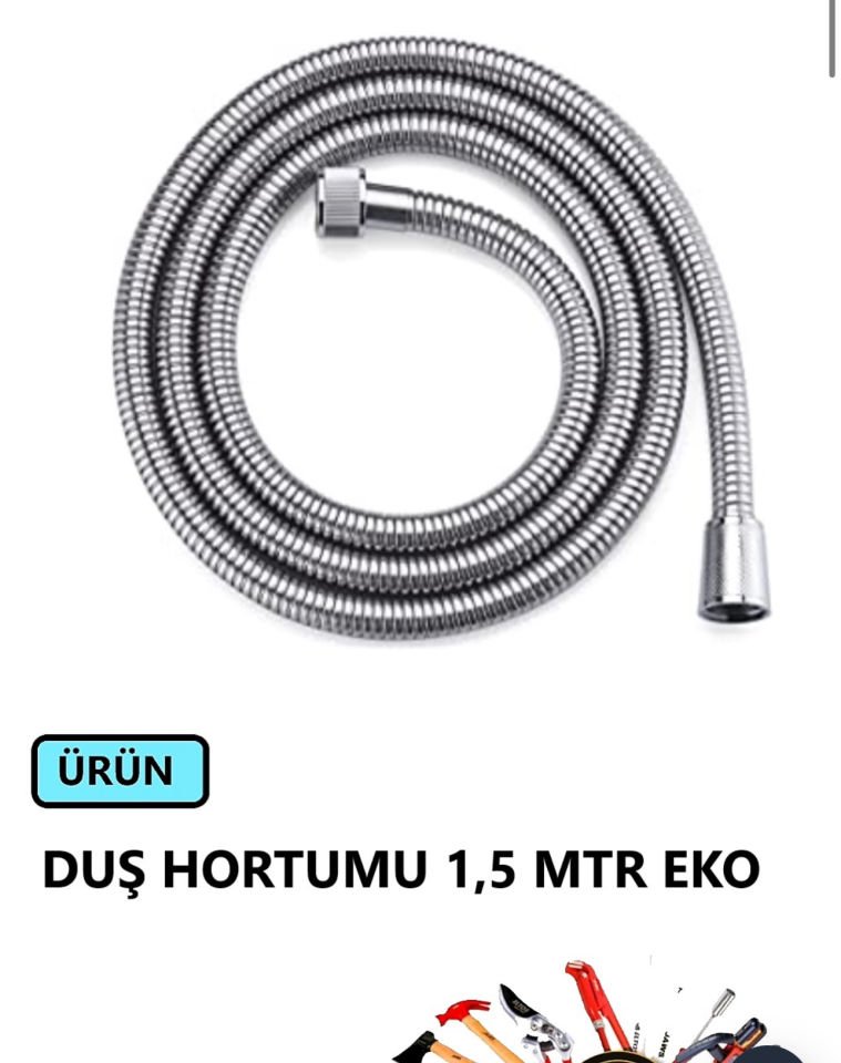 DUŞ HORTUMU 1,50 CM EKO