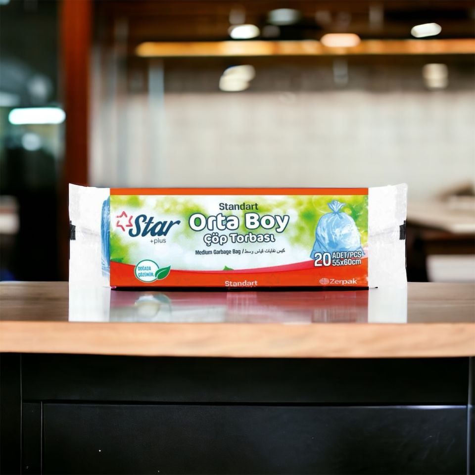 Star Orta Boy Çöp poşeti