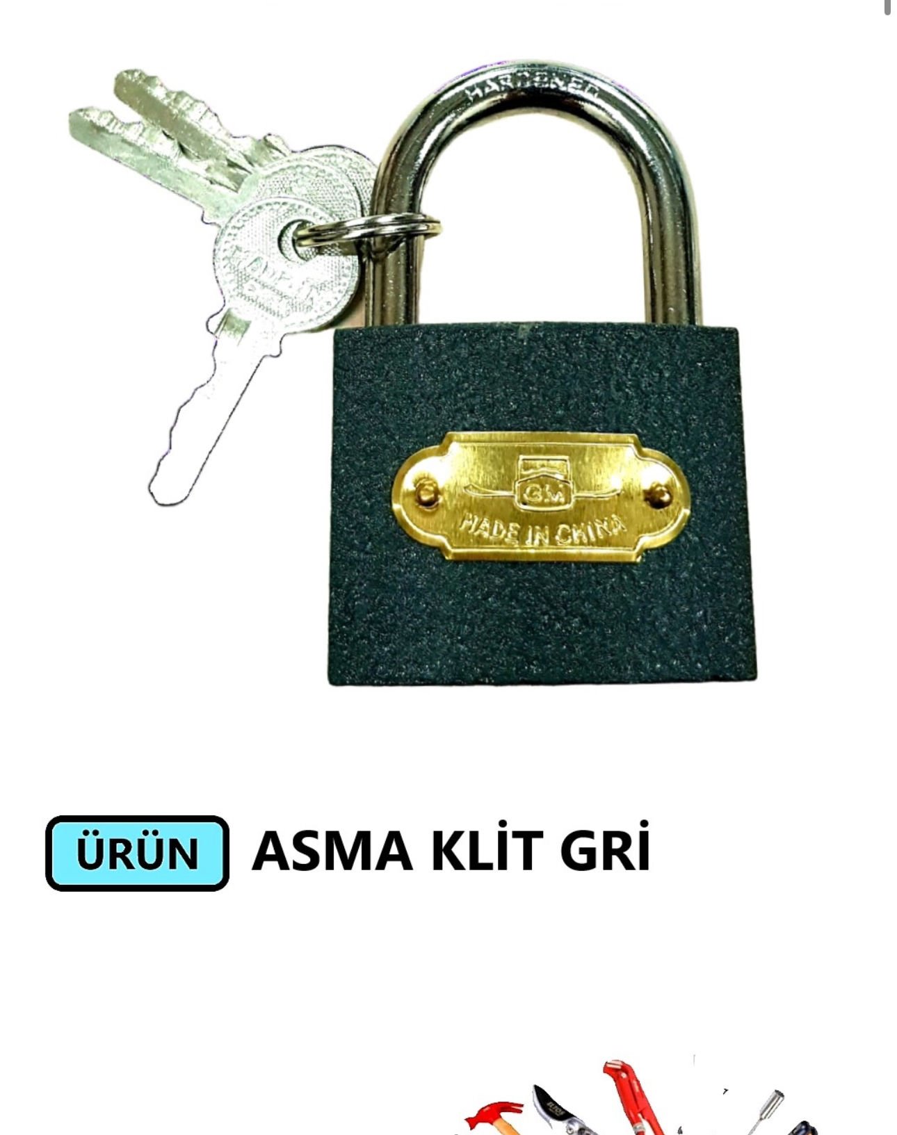 ASMA KLİT GRİ 32 MM