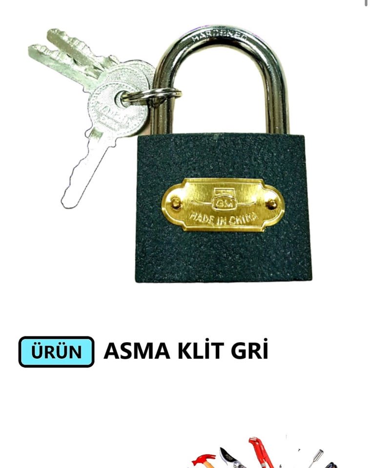 ASMA KLİT GRİ 25 MM