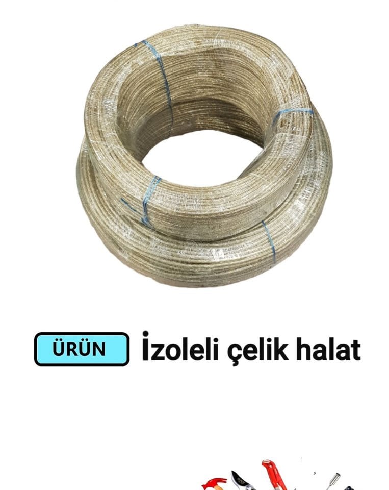 İZOZELİ ÇELİK HALAT 5 MM
