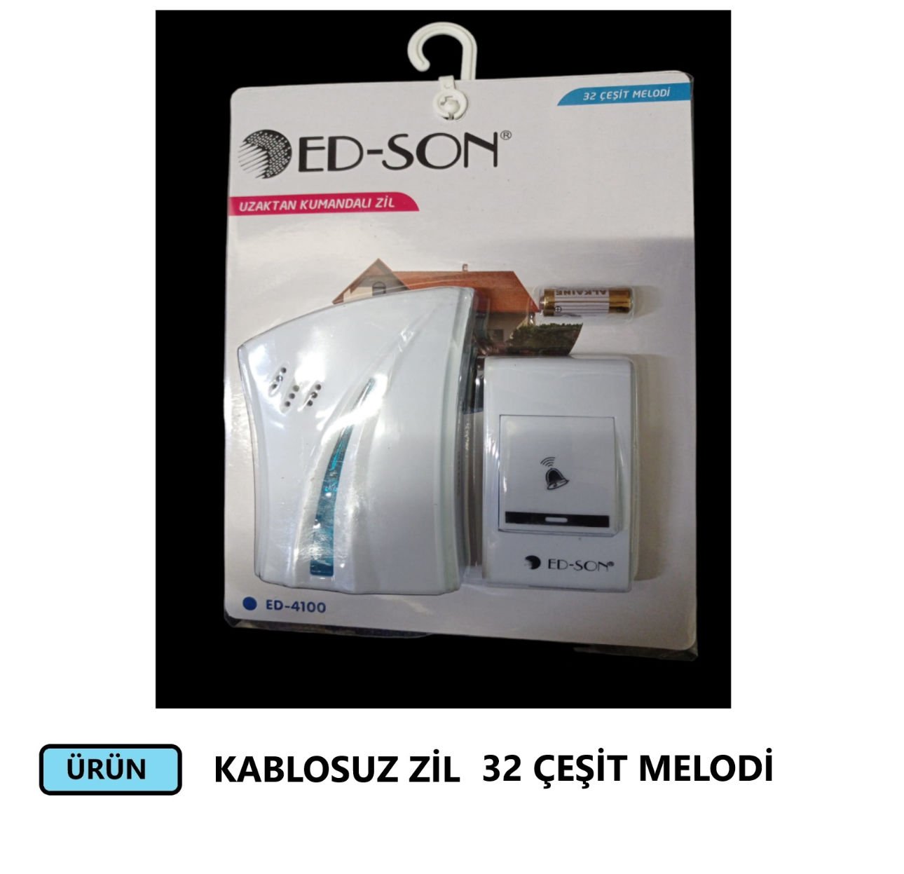 ZİL KABLOSUZ ED-SON 32 ÇEŞİT MELODİ