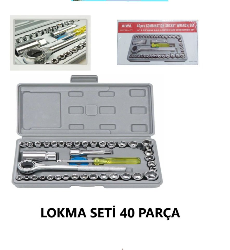 LOKMA SETİ 40 PARÇA