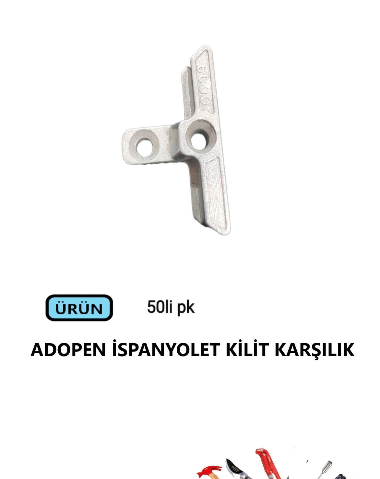PVC İSPANYOLET KARŞILIK ADOPEN