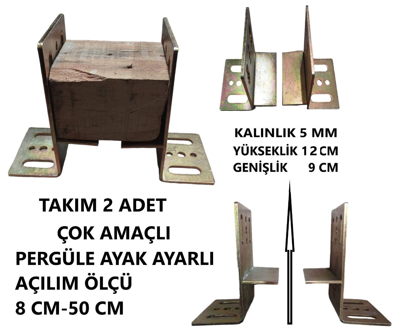 PERGÜLE AYAK TABANLI ÇOK AMAÇLI 9X12 CM