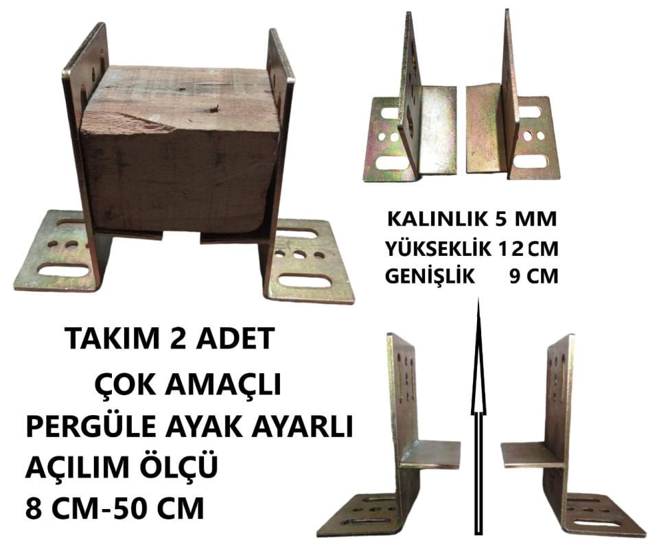 PERGÜLE AYAK TABANLI ÇOK AMAÇLI 9X12 CM