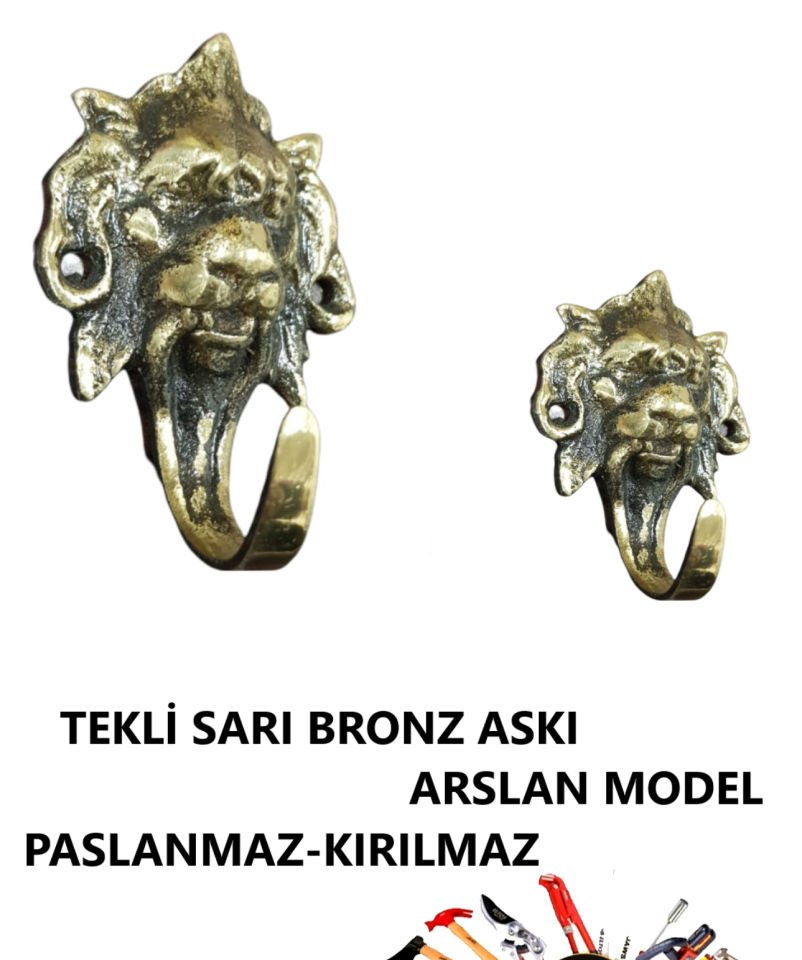 ASKI TEKLİ PİRİNÇ BRONZ ARSLAN MODEL