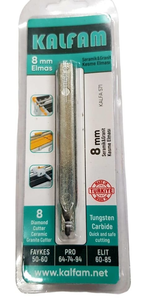 SERAMİK-GRANİT KESME ELMAS 8 MM KALFAM