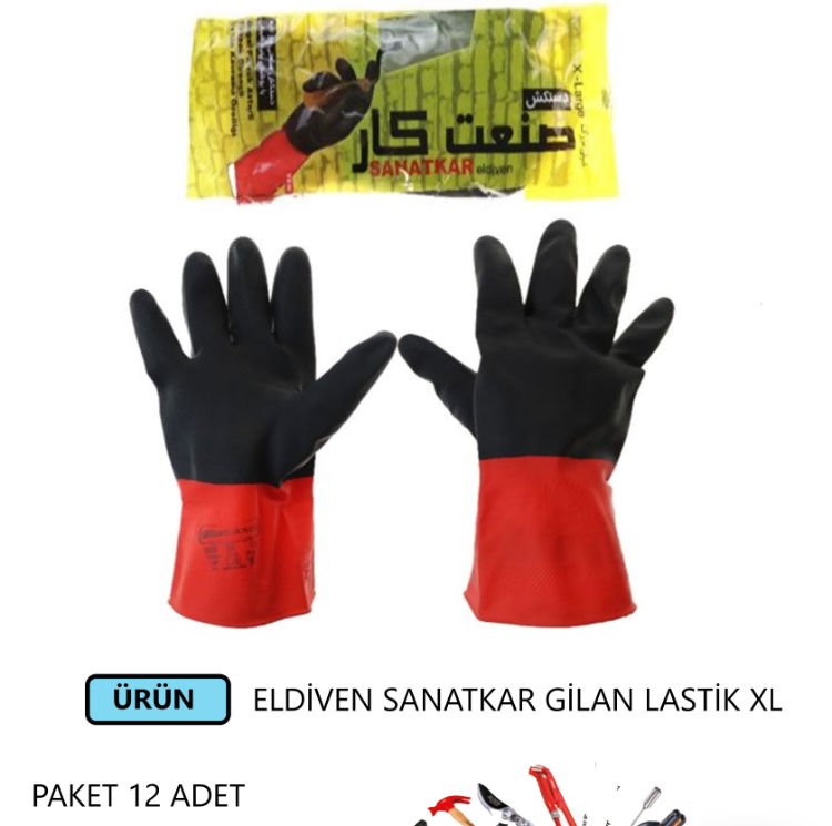 ELDİVEN SANATKAR GİLAN LASTİK LÜKS ÖLÇÜ XL