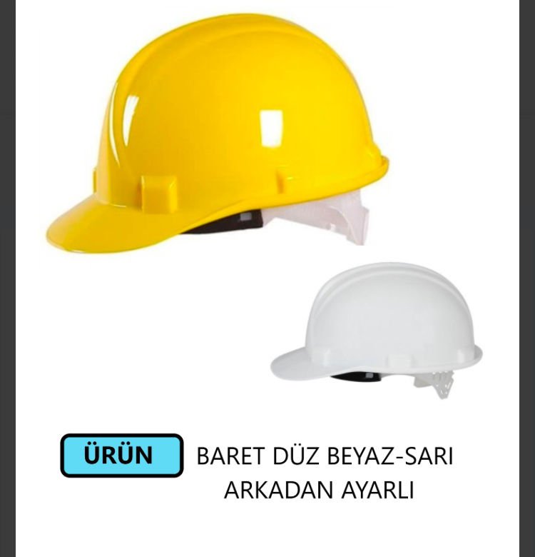BARET ARKADAN AYARLI MANUEL BEYAZ