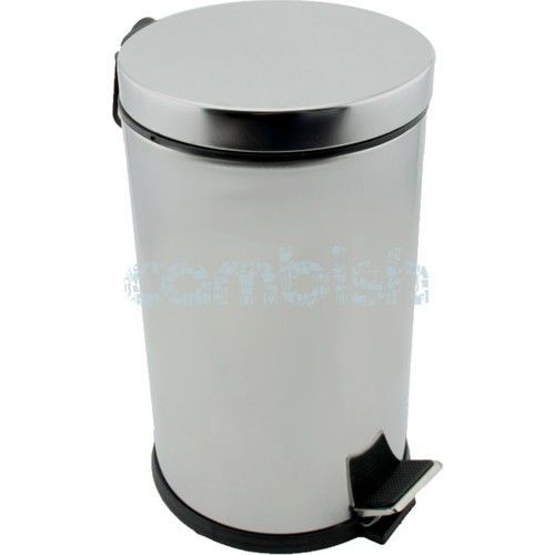 Pedallı Metal Çöp Kovası 8Lt