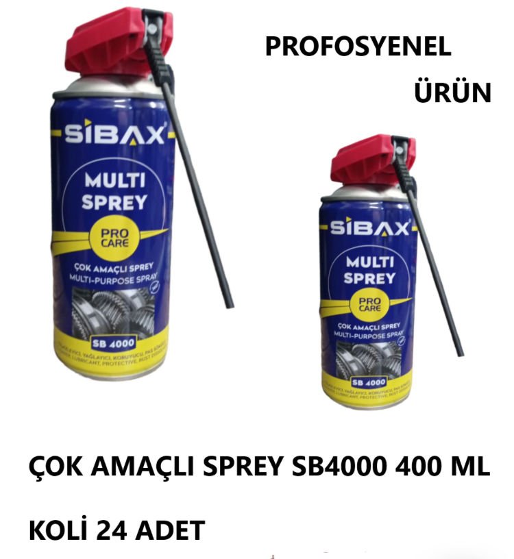 PAS SÖKÜCÜ ÇOK AMAÇLI SPREY SB4000 400 ML