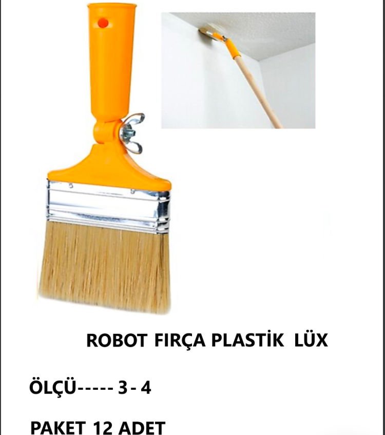 ROBOT FIRÇA PLASTİK LÜX NO.4