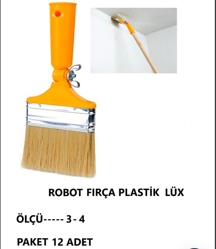 ROBOT FIRÇA PLASTİK LÜX NO.3