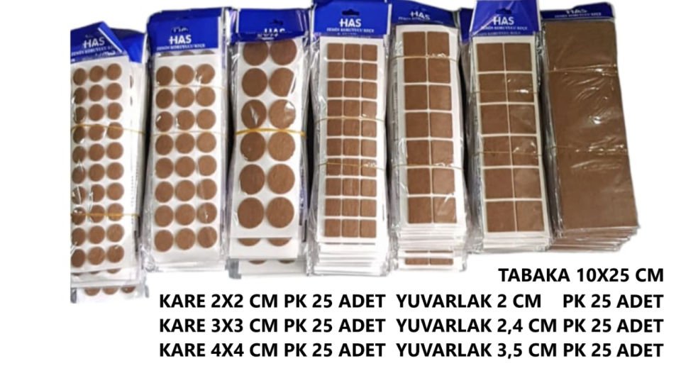 YAPIŞKAN KEÇE KARE 3X3 CM