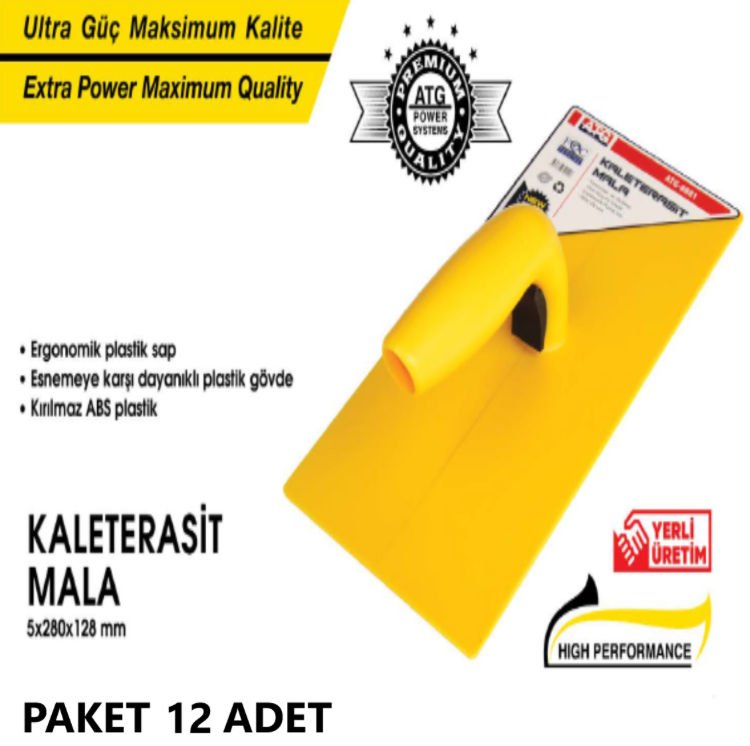 KALETERASİT MALASI 5X280X128 MM
