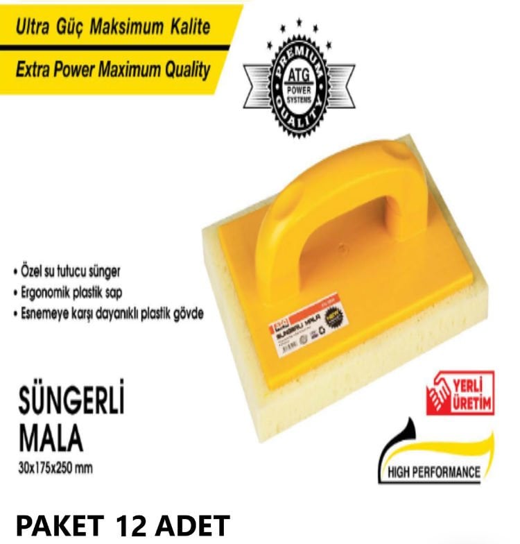 MALA SÜNGERLİ 30X175X250 MM