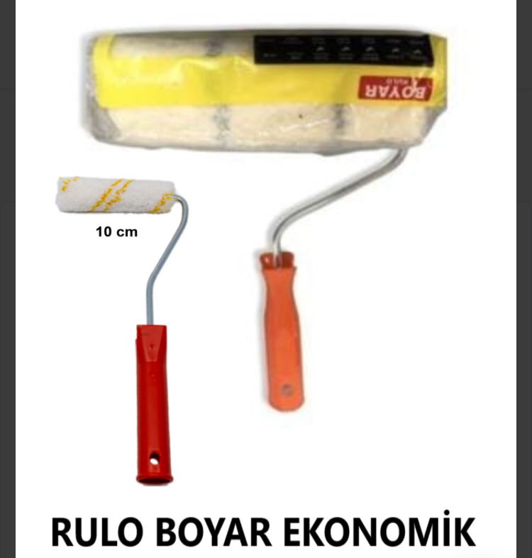 RULO BOYAR SAPLI EKONOMİK 10 CM