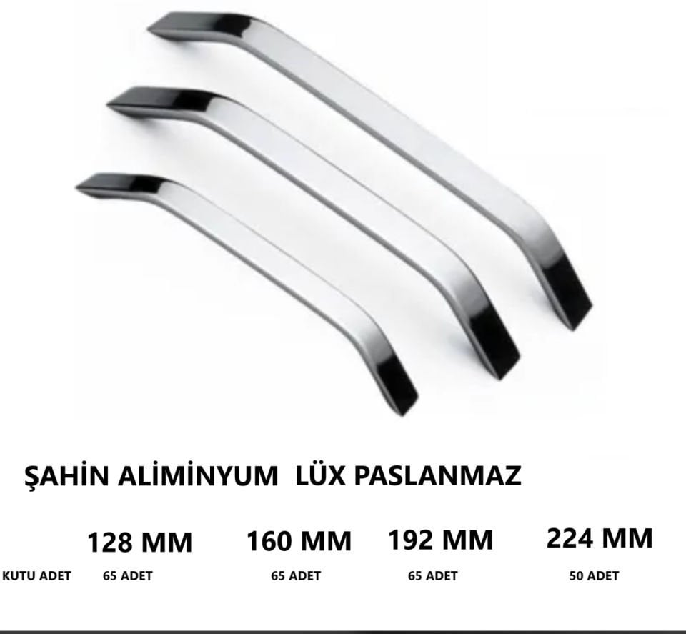 KULP ŞAHİN EKONOMİK ZAMAK PASLANMAZ 224 MM