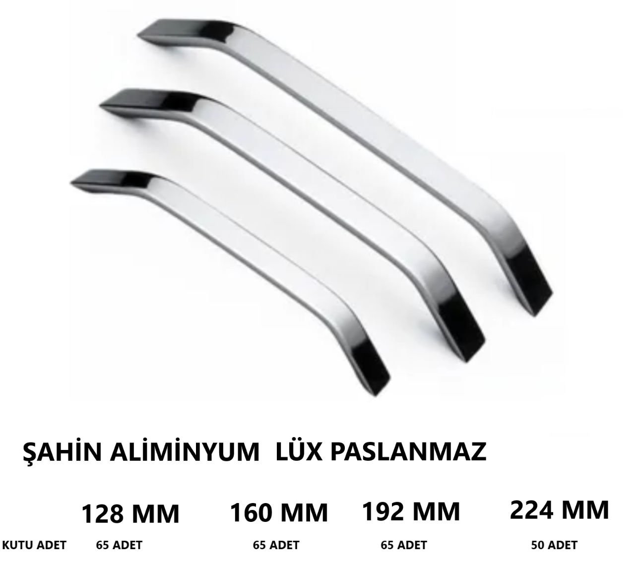 KULP ŞAHİN EKONOMİK ALM PASLANMAZ 128 MM  KUTU