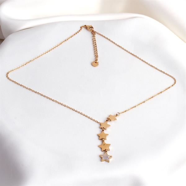 Yıldız Gold Renk Kolye