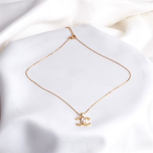 Chanel Klasik Gold Renk Kolye