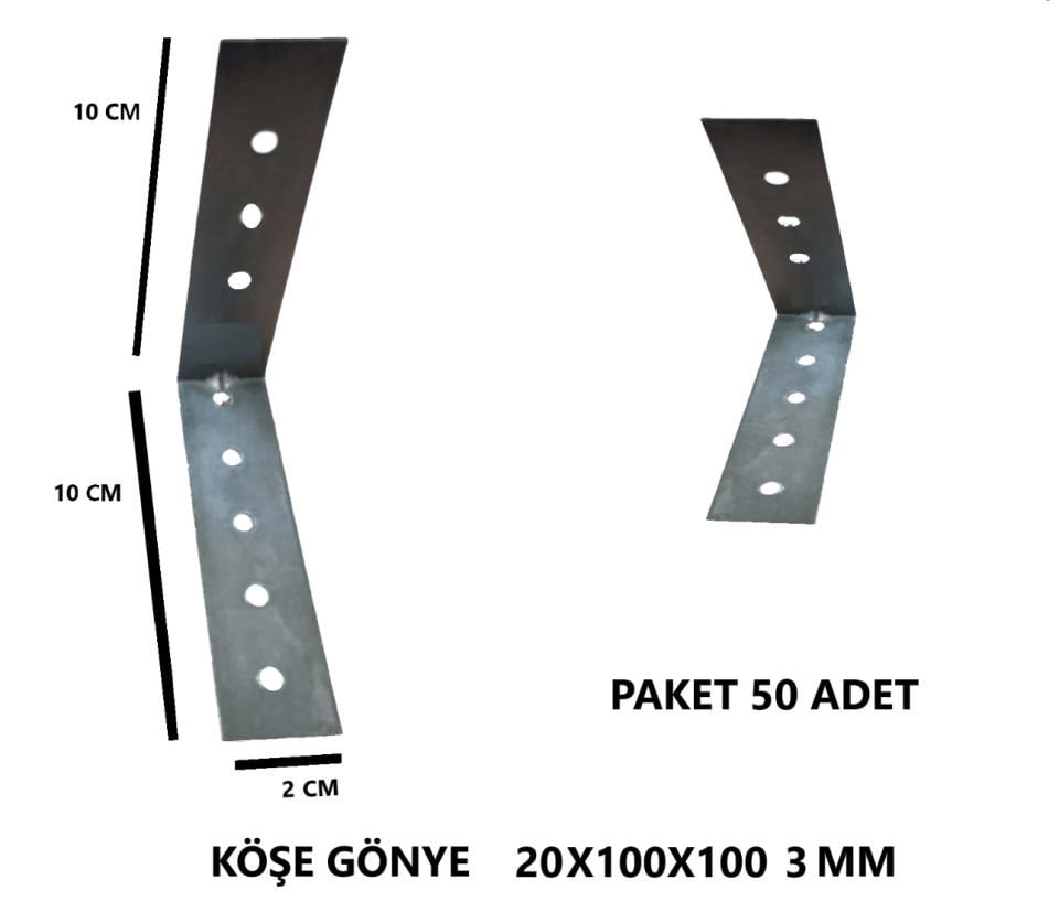 KÖŞE GÖNYE 20X100 3 MM