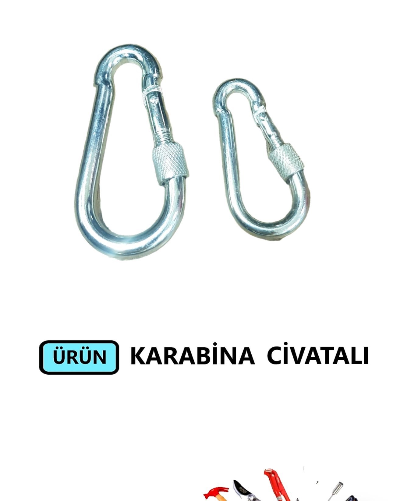 KARABİNA CİVATALI 12 MM